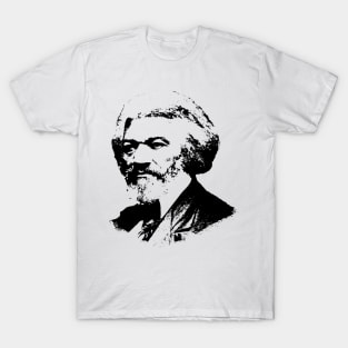 Frederick Douglass Pop Art Portrait T-Shirt